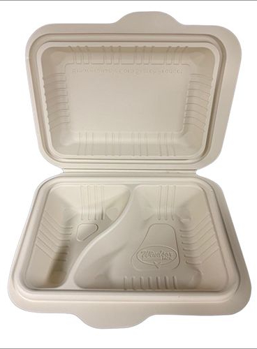 Corn-Starch-Clamshell-Container